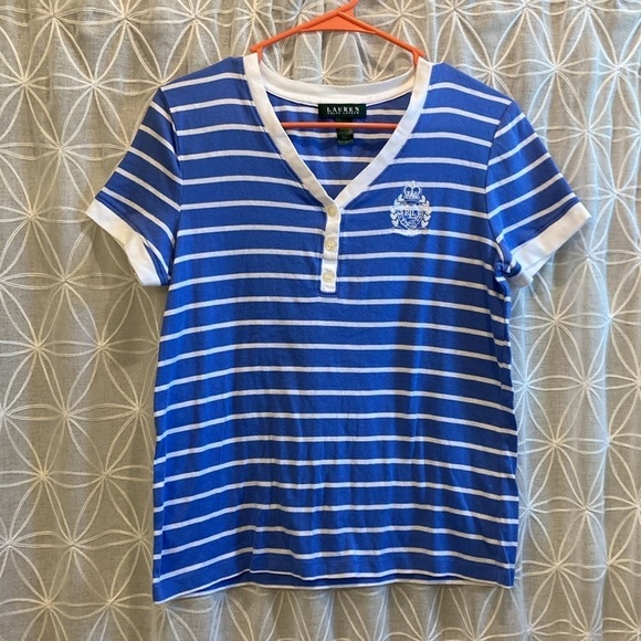 Lauren Ralph Lauren Striped Top - Picture 10 of 10
